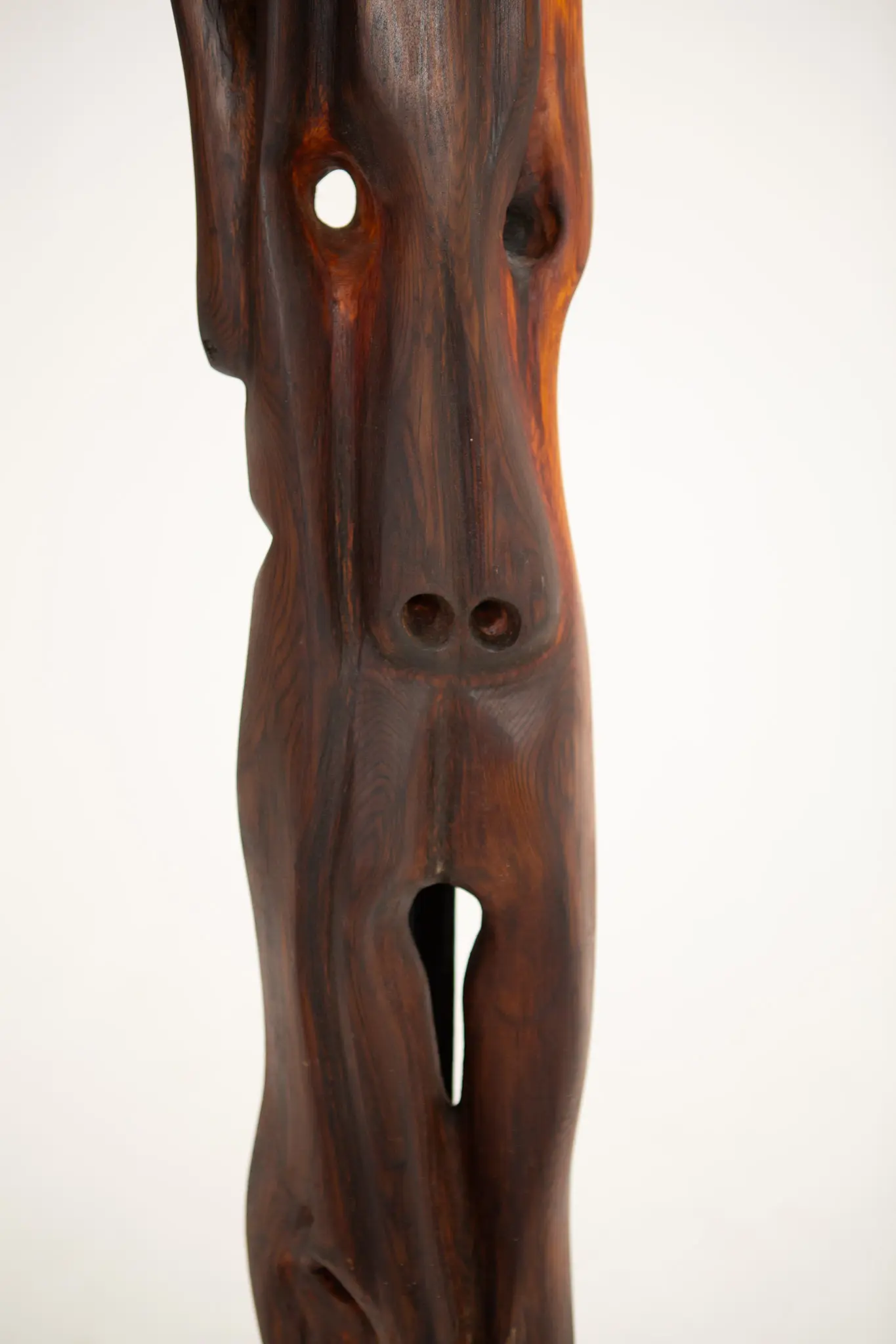 Yin-Yang, détail de la veinure du bois
